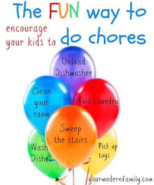 One AMAZING way to make chores fun for kids