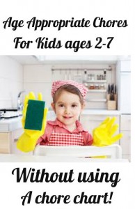 age-appropriate chores