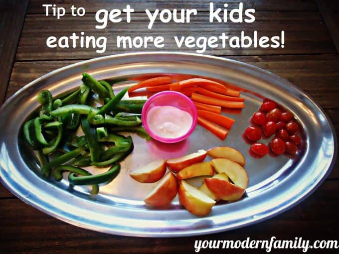 Getting your kids to eat more vegetables