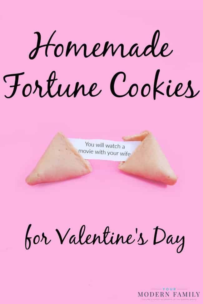 Homemade Fortune Cookies