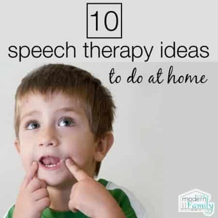 10 speech therapy ideas to do at home (support your therapy with at ...