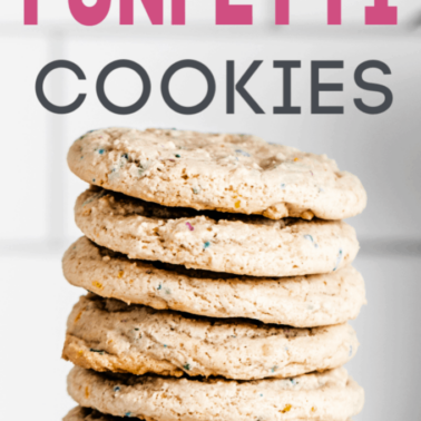 3 ingredient funfetti cookies