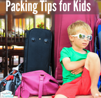 packing tips for kids