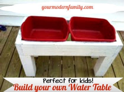 DIY water table