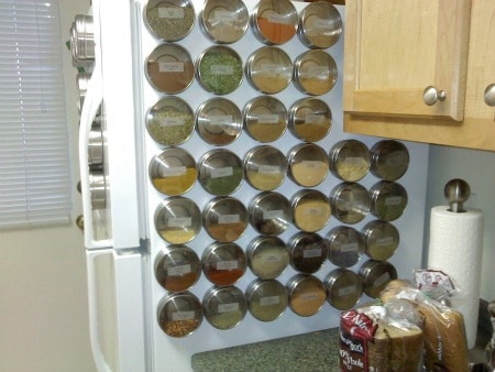 How to organize spices