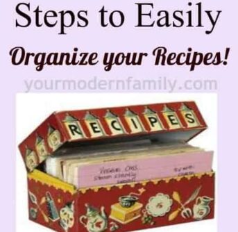 organize recipes
