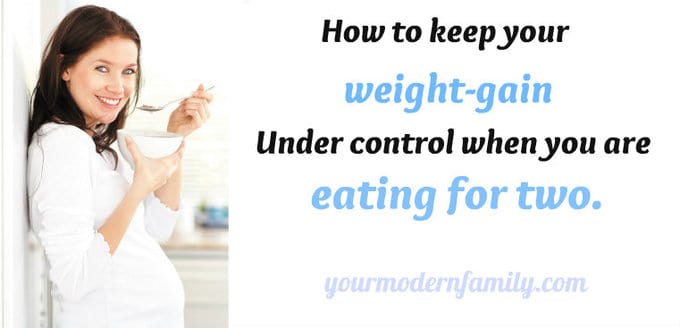 keeping weight under control during pregnancy