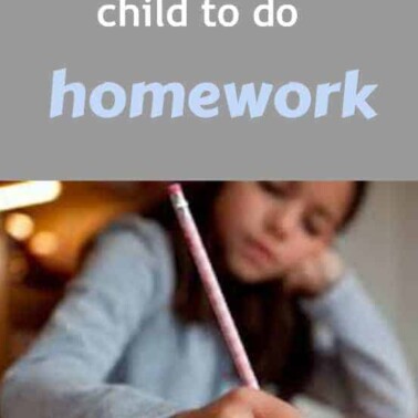 encouraging kids to do homework
