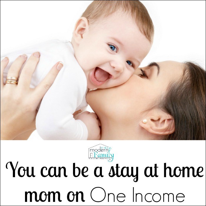 stay at home mom one income