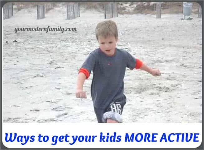 ways to get your kids more active