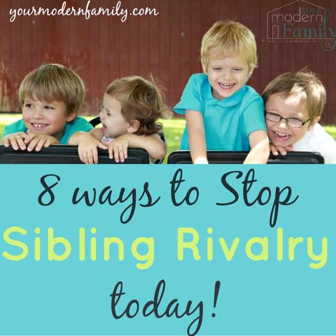 stop sibling rivalry