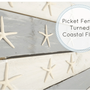 coastal flag DIY