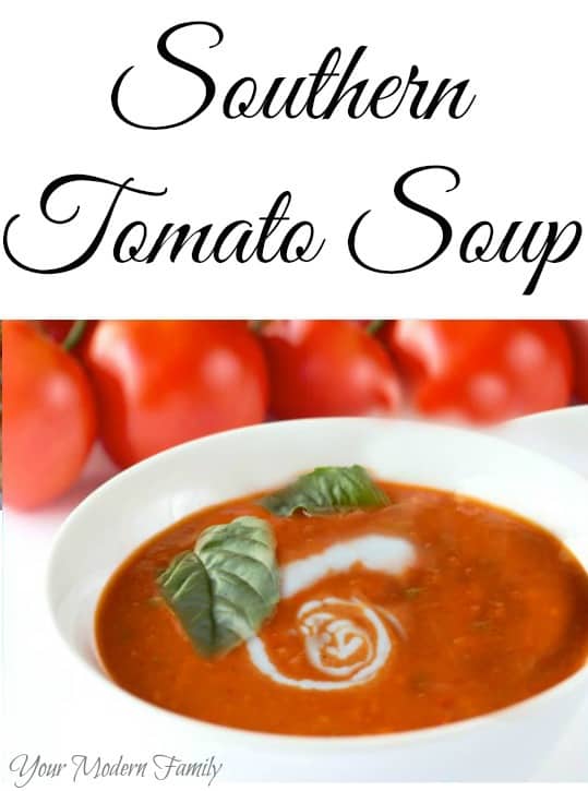 Southern Tomato Soup - oh my goodness! 