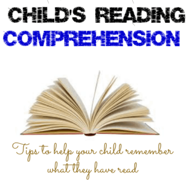 How to build your child's comprehension skills