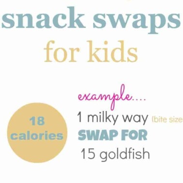 healthy snack swaps for kids