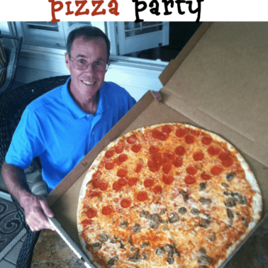 the biggest pizza