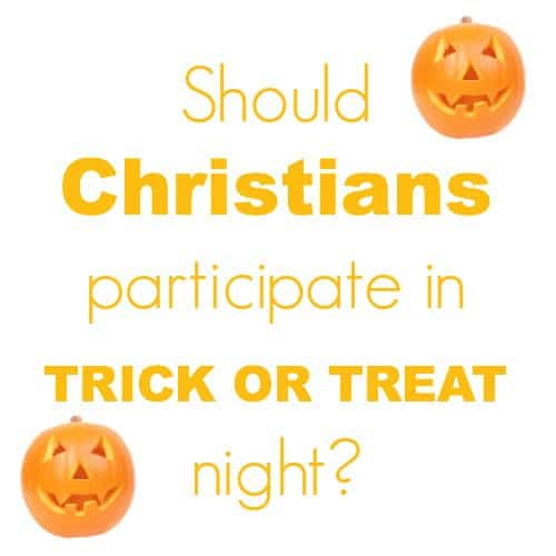 should christians go trick or treating?