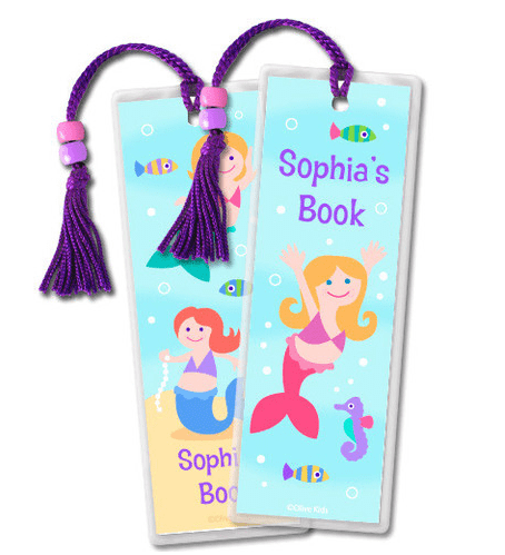 personalized bookmark - great gift idea to pair with a new book!   