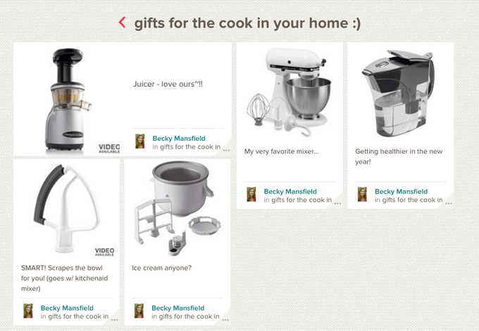 gifts for the cook (or Mom!) 