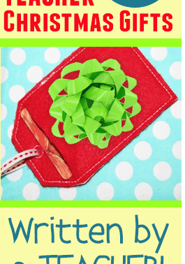 Top 10 teacher gifts - written by a teacher