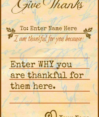 Teaching your kids to be thankful