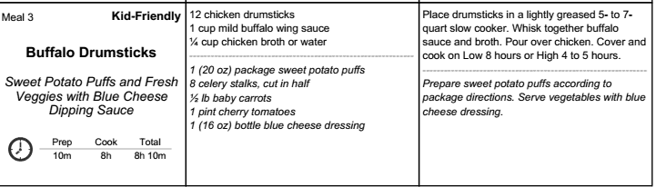 buffalo drumsticks recipe