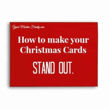 How to write a GREAT Christmas Card that STANDS OUT!