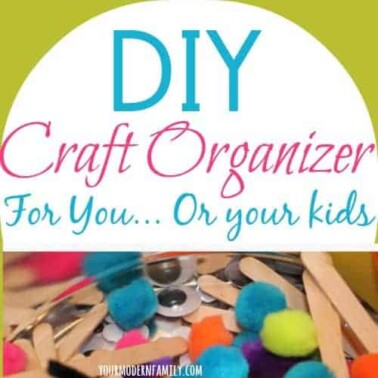 DIY craft organizer - love this idea!