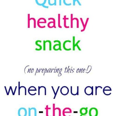 A colorful social media text.