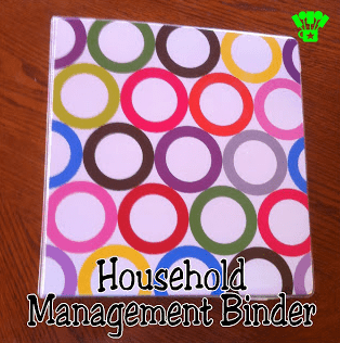 diy home management binder