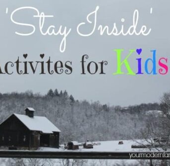 stay inside activities for kids