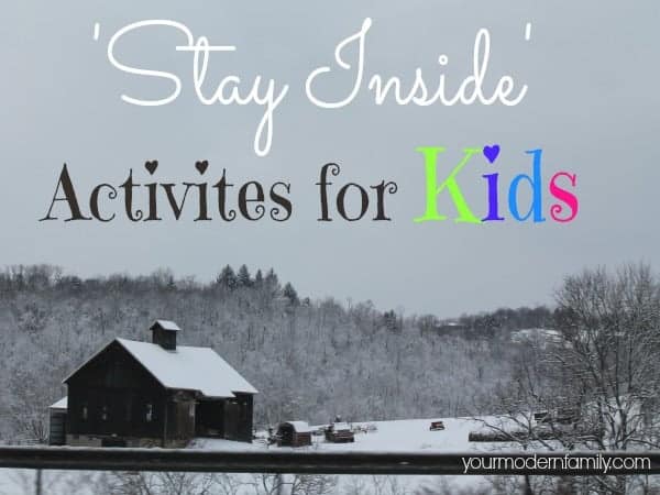 Fun indoor activities for kids