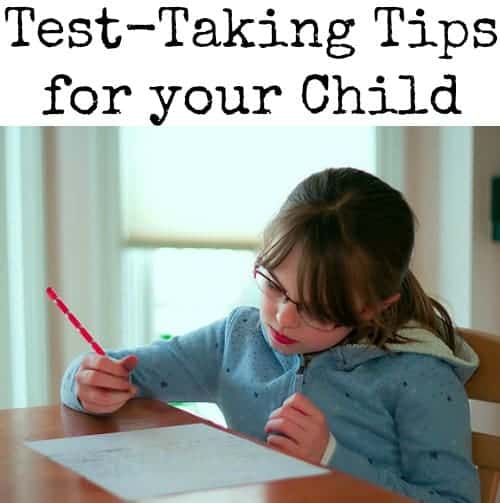 Test Taking Tips for students  (including private school entrance tips) 