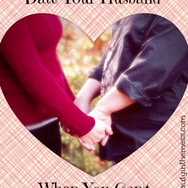 A heart shaped frame with a couple holding hands with text around them.