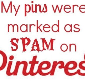 pinterest pins marked as spam