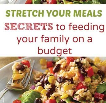 save money by stretching your meals - secrets to doing this