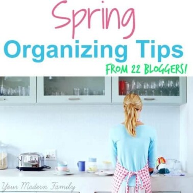 22 bloggers came together to help us clean & organize!