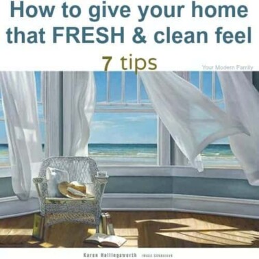fresh clean smell for your home - 7 great & easy tips!