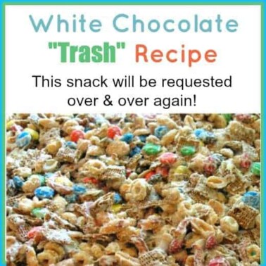 white chocolate trash recipe (& $50 gift card for you!)