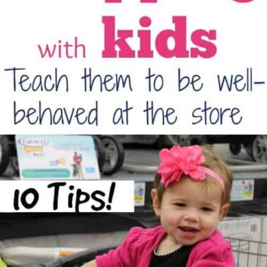 Shopping w kids (tips for calm shopping trips! )