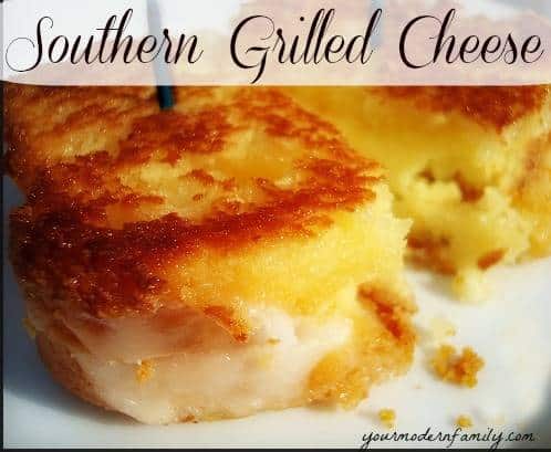 southern grilled cheese - oh my goodness is this good! 