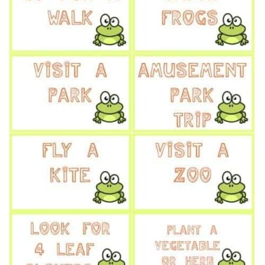 spring break activities for every day