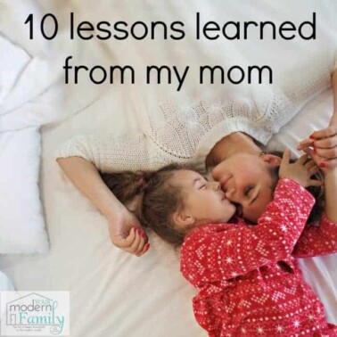 lessons from my mom