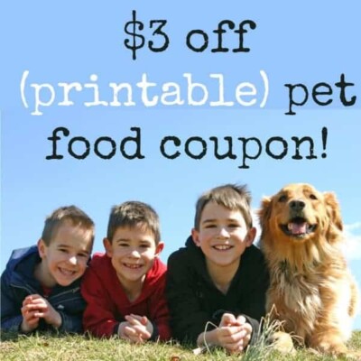 $3 off purina one coupon for your pet - Your Modern Family