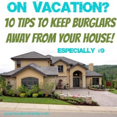 10 tips to keep burglars away from your house!