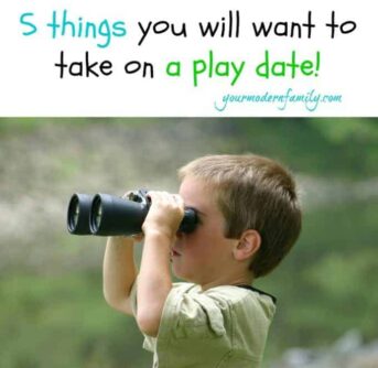 5 things you want on a play date