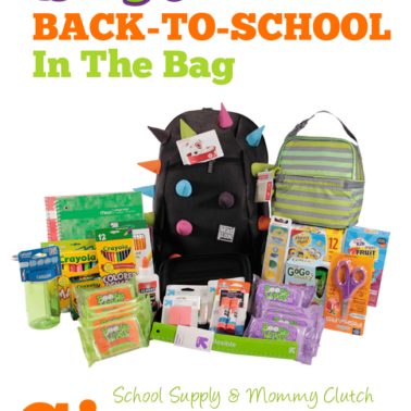 A bunch of back to school items with text above them.