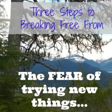 break free from fear