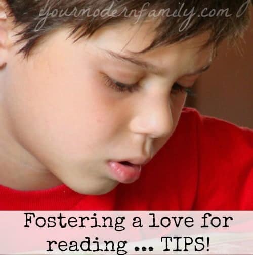 foster a love for reading