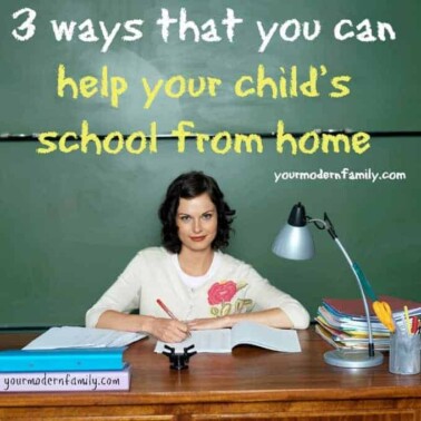 help your child's school from home